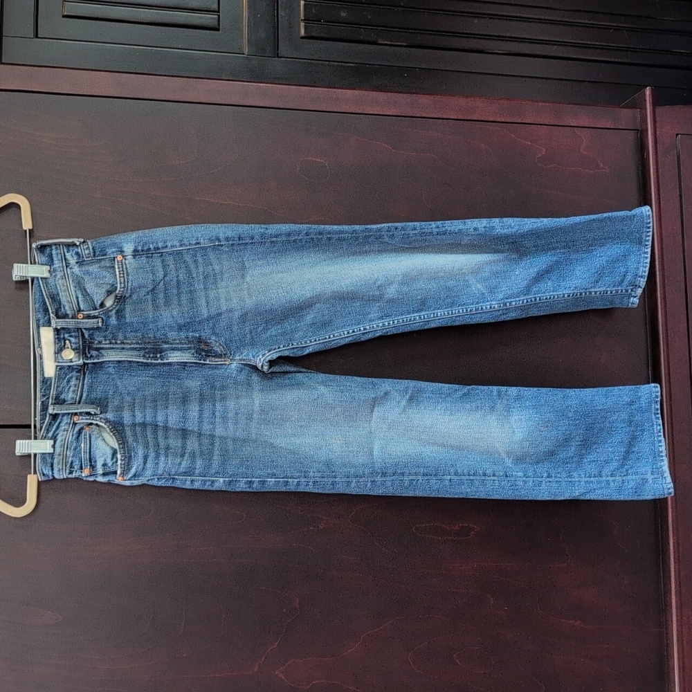 MOTHER Superior High Waisted Rider Skimp "Hemmed" 26